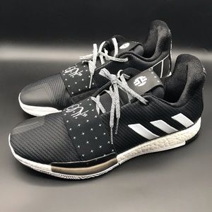 Adidas James Harden Vol. 3 Black White Boost